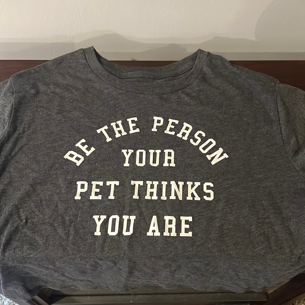 3/$7 Cute t shirt for pet moms.